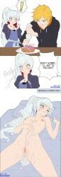 jaune_arc, weiss_schnee, rwby, ibanews1, 1boy