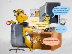 ampharos, flaaffy, generation_1_pokemon, generation_2_pokemon, generation_3_pokemon