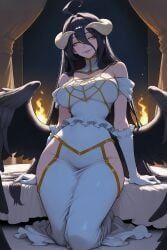 albedo_(overlord), overlord_(maruyama), patreon, waifuempire, 1girls