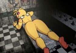 toy_chica_(fnaf), fnaf_2, 1girls, big_ass, female