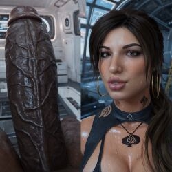 lara_croft, tomb_raider, masixi, 1boy, 1boy1girl