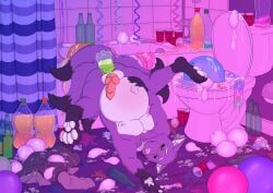 mrripper338, alcohol, anal, anal_penetration, anthro