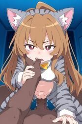 aisaka_taiga, toradora!, bigduda, 1boy, 1girl1boy