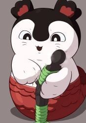 chiikawa, okra_sticky, anthro, aquatic, black_ears