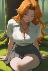 matsumoto_rangiku, bleach, patreon, waifuempire, 1girls