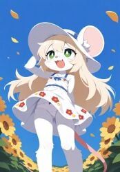 twitter, 1girls, blonde_female, blonde_hair, chibi