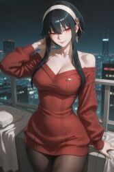 yor_forger, patreon, spy_x_family, 1girls, bangs