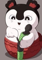 chiikawa, okra_sticky, anthro, aquatic, black_ears