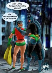 batman_(bruce_wayne), robin_(dc), batman_(series), dc_comics, 2boys