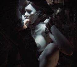 alcina_dimitrescu, chris_redfield, resident_evil, resident_evil_8:_village, playfair3d