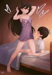 mari_(omori), sunny_(omori), omori, cabronpr, bed