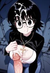 shizuku_murasaki, hunter_x_hunter, unknown_artist, after_orgasm, breasts