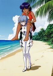ayanami_rei, nadia_la_arwall, plugsuit_(evangelion), rei_ayanami, fushigi_no_umi_no_nadia