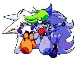 lolbit_(fnaf), lolbit_(frickbears), roxanne_wolf_(fnaf), five_nights_at_freddy's, five_nights_at_frickbears