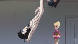lance_lunis, sym-bionic_titan, nudkrt00n, 1boy, abs
