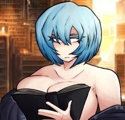 angela_(library_of_ruina), library_of_ruina, project_moon, 1girls, big_breasts