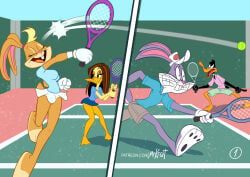 bugs_bunny, daffy_duck, lola_bunny, tina_russo, looney_tunes
