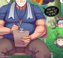 gentildonna_(umamusume), gold_ship_(umamusume), oozaru, orfevre_(umamusume), trainer_(umamusume)