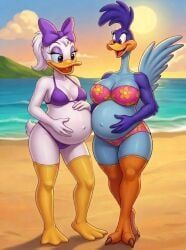 daisy_duck, road_runner_(looney_tunes), disney, disney_channel, ducktales