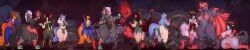 hashi_(sralivewolfox), kagerou_(twilightzephyr), ruby_(cabanaeggy), ysera, blizzard_entertainment