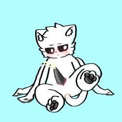 squid_dog_(changed), changed_(video_game), anal, anal_masturbation, anal_penetration