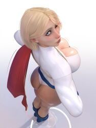power_girl, dc_comics, superman_(series), popogori, 1girl