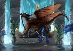 hivewing_(wof), seawing_(wof), mythology, wings_of_fire, 4_wings