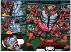generation_1_pokemon, generation_7_pokemon, incineroar, machamp, pokemon_(species)