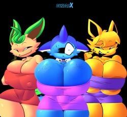 eeveelution, fan_character, generation_1_pokemon, generation_4_pokemon, jolteon