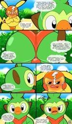 calvin_(tepigfan101), casey_(tepigfan101), generation_1_pokemon, generation_8_pokemon, grookey