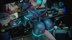 808_(hi-fi_rush), hi-fi_rush, microsoft, tango_gameworks, something_in3d