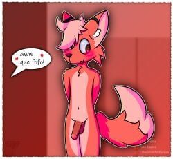 anthro, balls, border, canid, canine