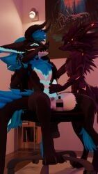 bad_dragon, subnautica, unknown_worlds_entertainment, bdsm, big_tail