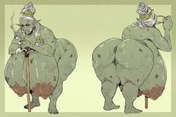 cosmicdanger, age_spots, anus, big_breasts, big_butt