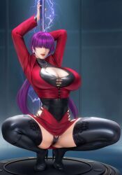 orochi, shermie_(kof), king_of_fighters, goatwillow, mingxing5577