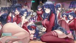 2d_mita_(miside), cappie_(miside), chibi_mita_(miside), cool_mita_(miside), core_mita_(miside)
