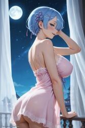 honeywaifu, anime_art, art, rem, rezero