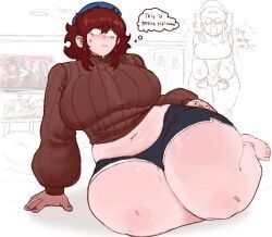 girlfriend_(friday_night_funkin), massacre_girlfriend_(friday_night_funkin), millie_(mistful_crimson_morning), oc, friday_night_funkin