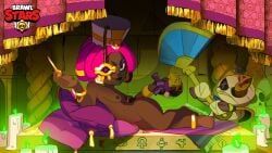juju_(brawl_stars), queen_juju_(brawl_stars), brawl_stars, moontra, breasts