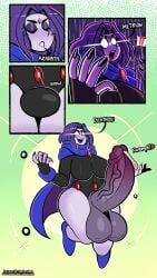 rachel_roth, raven_(dc), dc, dc_comics, teen_titans