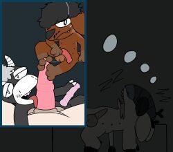 zedogica, 3_fingers, 3_toes, 6_nipples, animal_genitalia