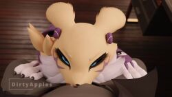 digimon_(species), master_splinter, renamon, renamon_(dogzeela), bandai_namco