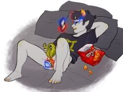 sollux_captor, homestuck, mobiusdouble, 1boy, alien