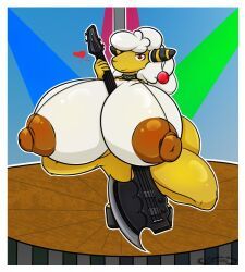abby_(ch0c0novawaffle), ampharos, mega_ampharos, pokemon_(species), nintendo