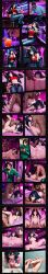 1girl, 1girls, 2boys, ?, after_sex