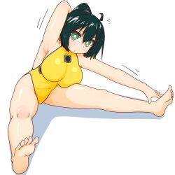 s:p_little_knight, yu-gi-oh!, armpits, feet, large_breasts