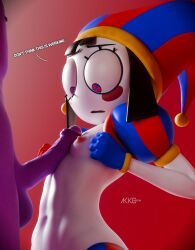 jax_(the_amazing_digital_circus), pomni_(the_amazing_digital_circus), the_amazing_digital_circus, akkonsfw, 1boy