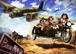 clara_(girls_und_panzer), katyusha_(girls_und_panzer), nonna_(girls_und_panzer), girls_und_panzer, r-ex