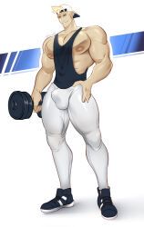 original_character, gasaiv, bara, bara_body, bara_tiddies