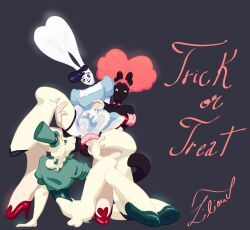 halloween, holidays, anthro, ass, belly
